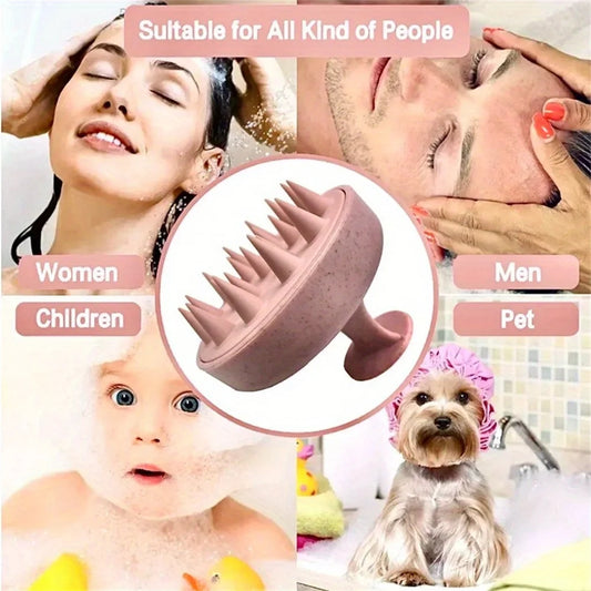 Silicone Body & Shampoo Massage Brush