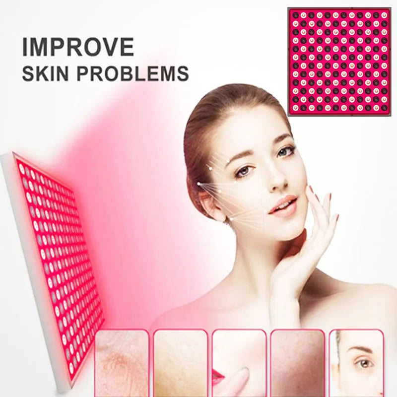 LED Red Light Therapy Panel - Anti Aging Skin Care Device