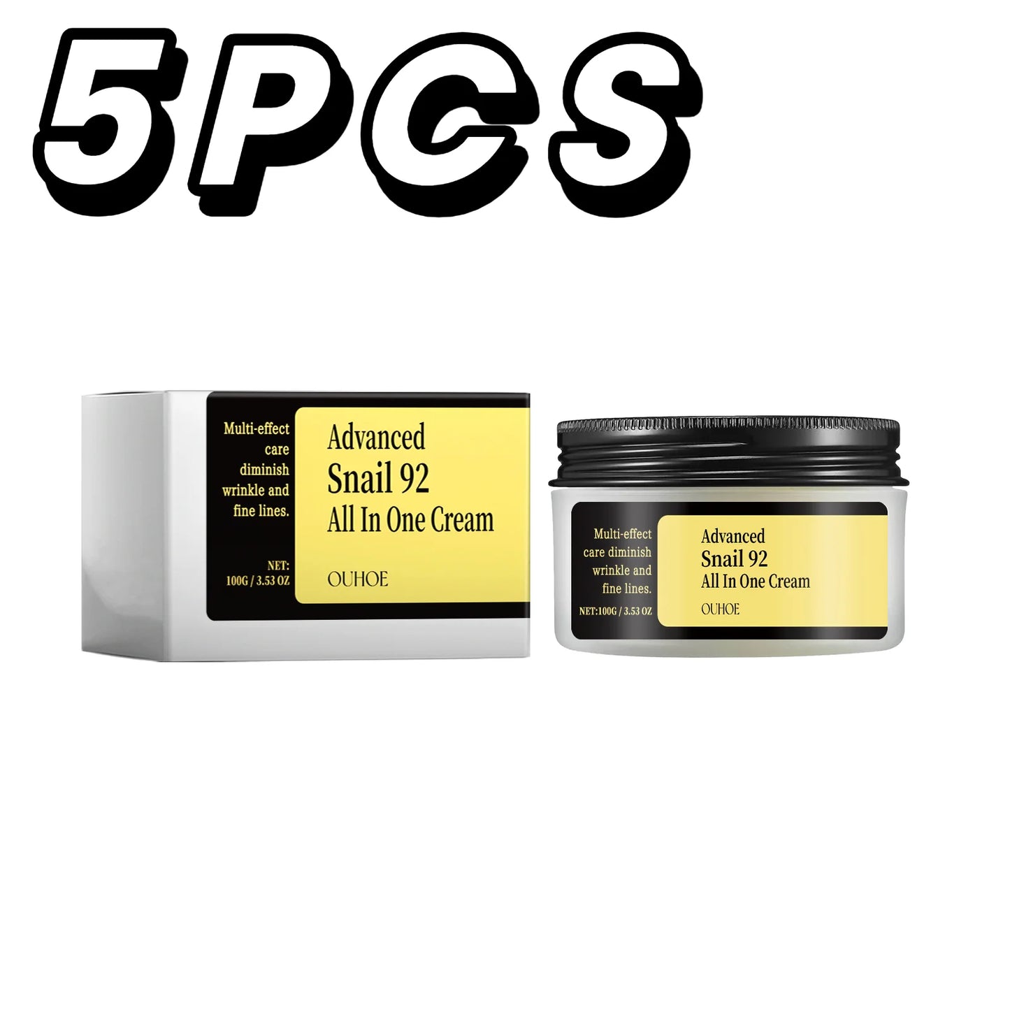 Snail 92 All In One Cream - Hydrating & Firming Face Moisturizer