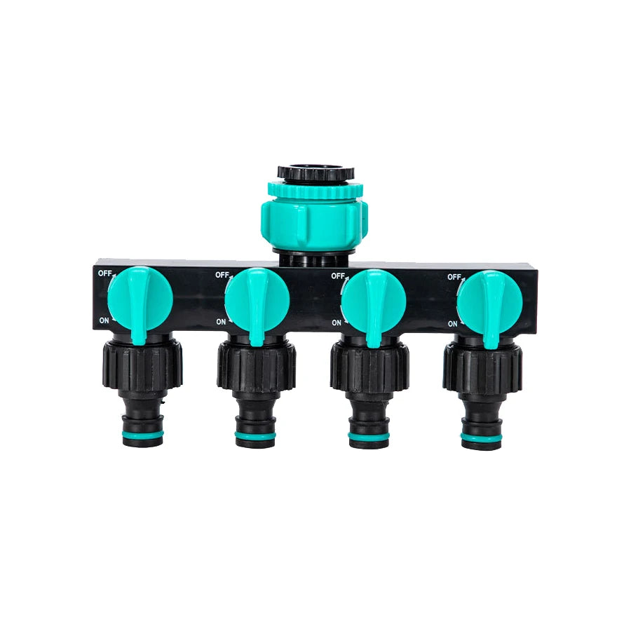 4-Way Garden Hose Splitter