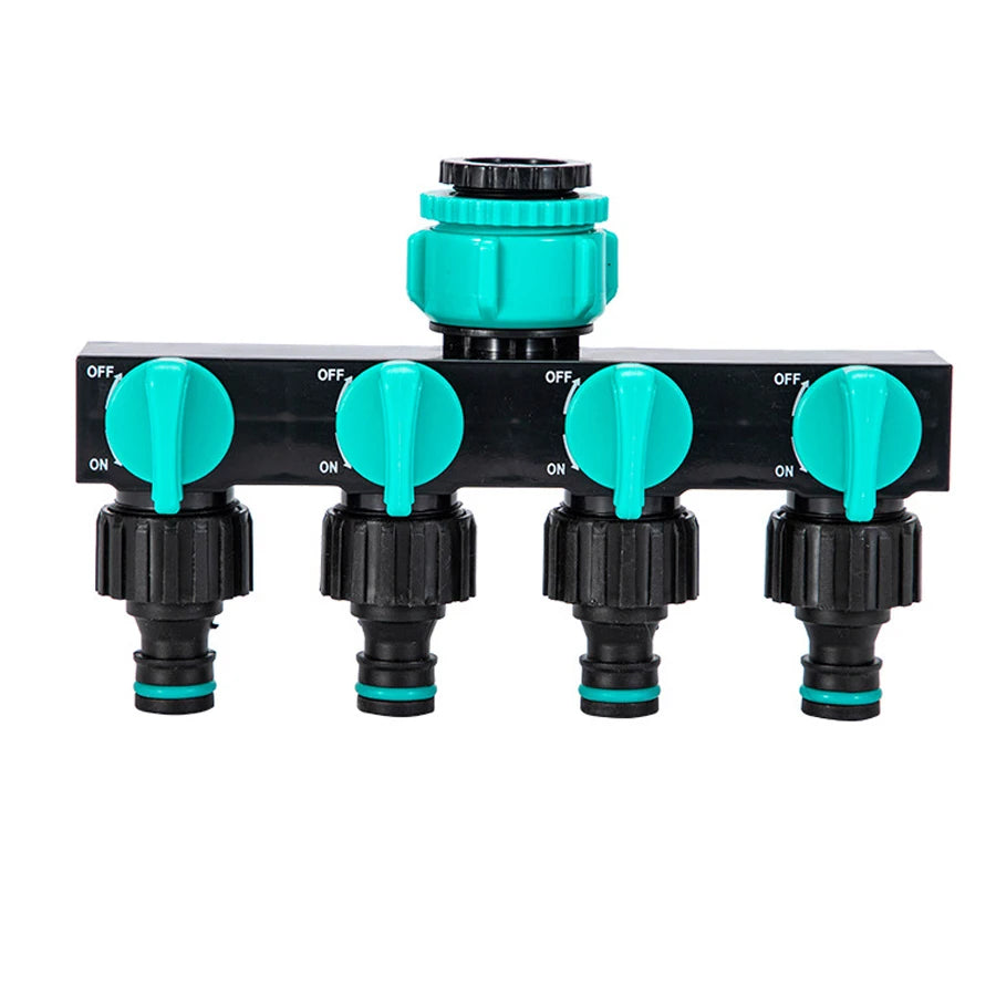 4-Way Garden Hose Splitter
