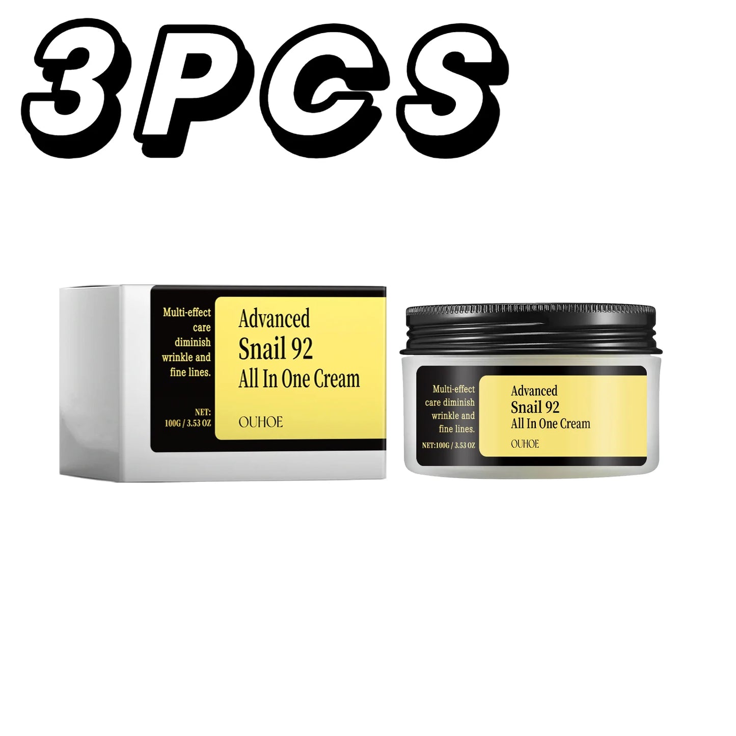 Snail 92 All In One Cream - Hydrating & Firming Face Moisturizer