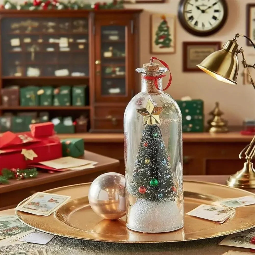 Recordable Christmas Voice Message Keepsake Bottle