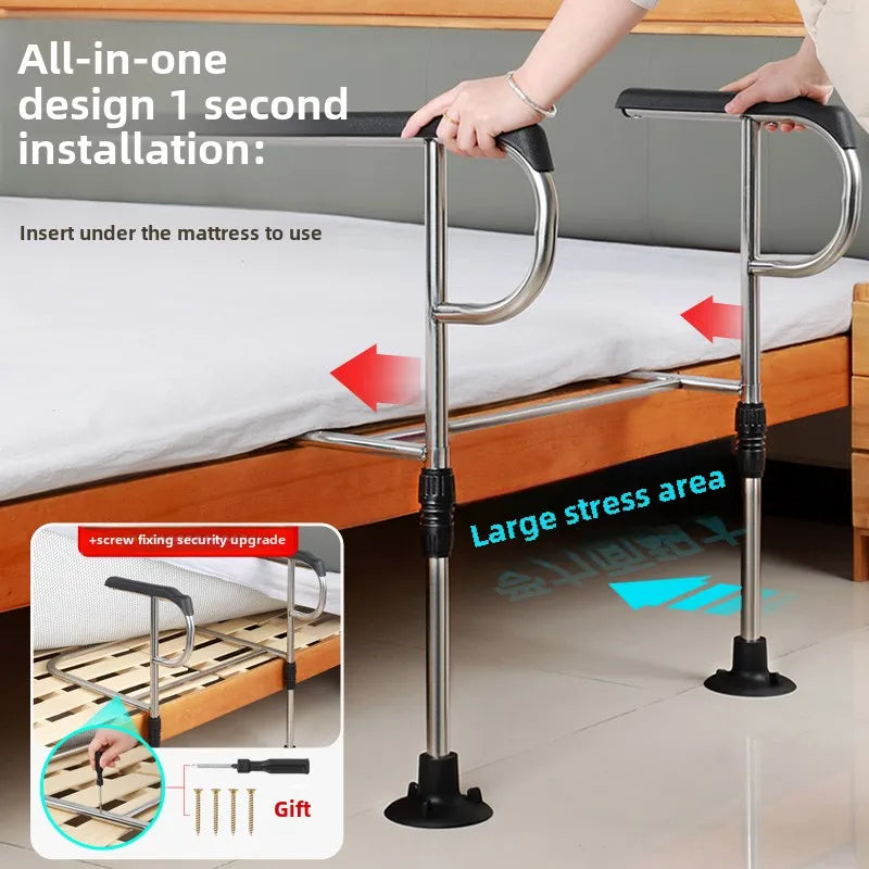 Bedside Standing Assist Rail