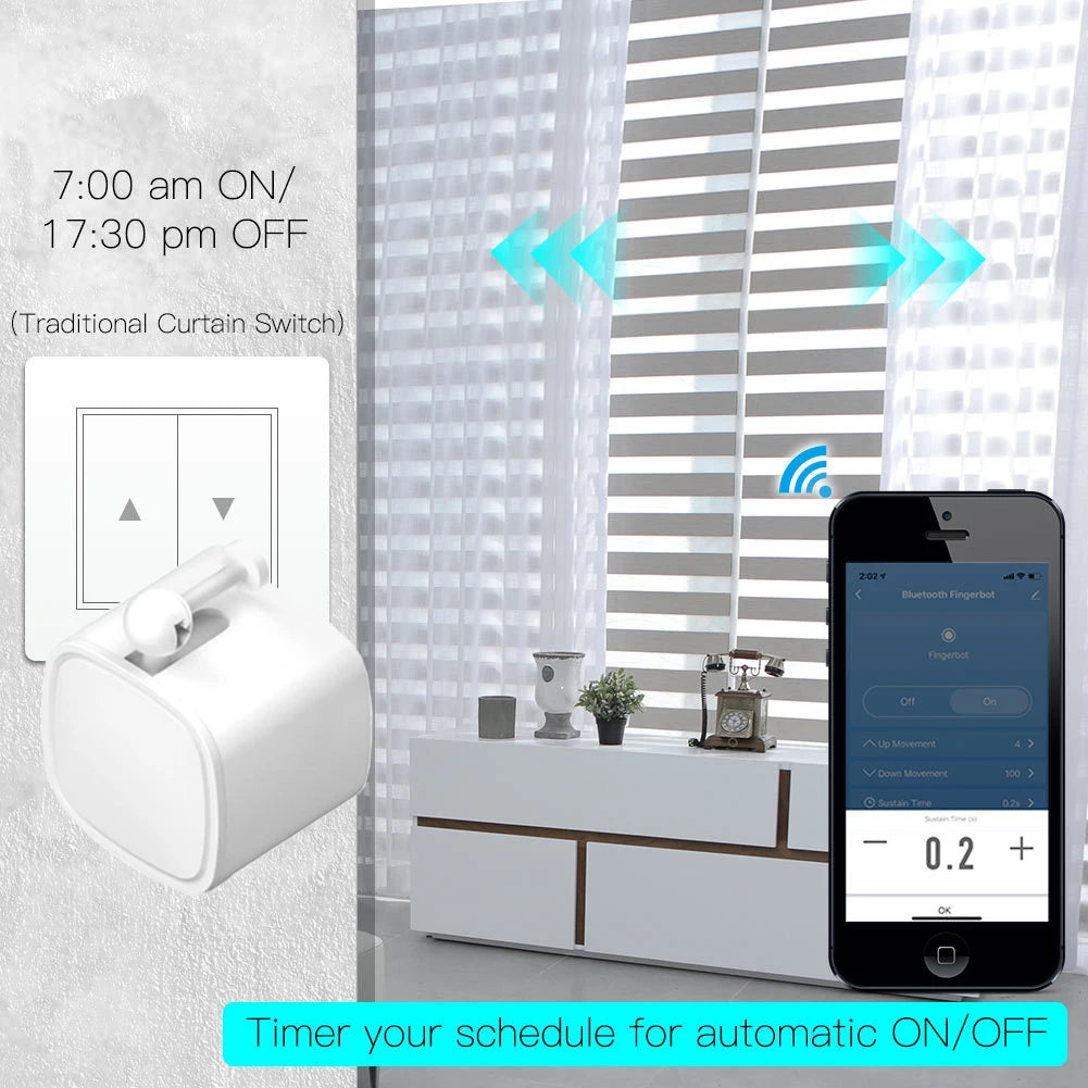 Smart Bluetooth Button Pusher with  Optional Gateways