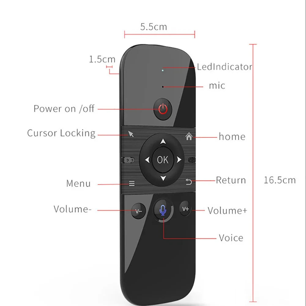 Wireless Mini Keyboard & Voice Remote
