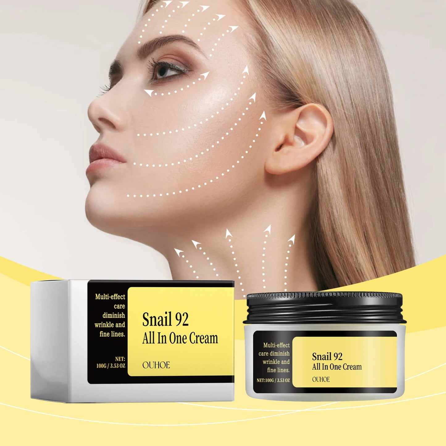 Snail 92 All In One Cream - Hydrating & Firming Face Moisturizer