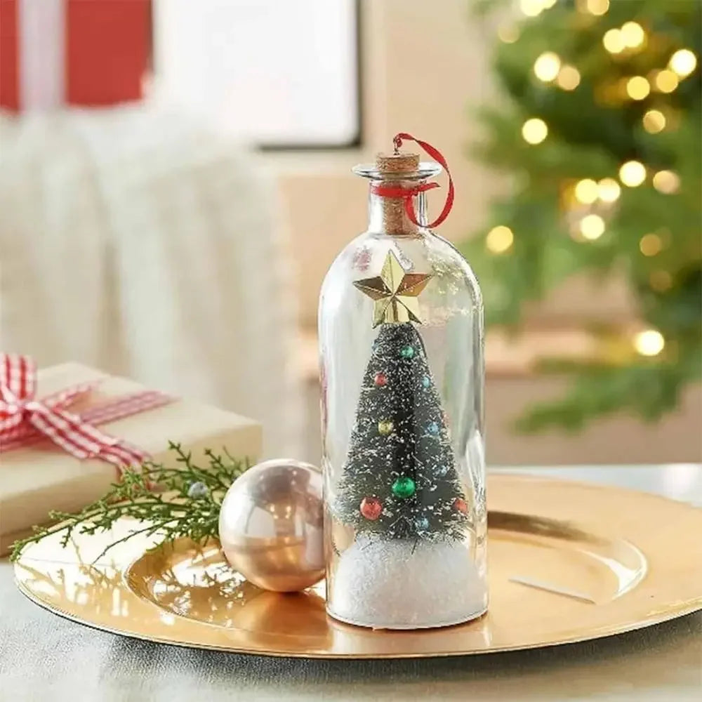 Recordable Christmas Voice Message Keepsake Bottle
