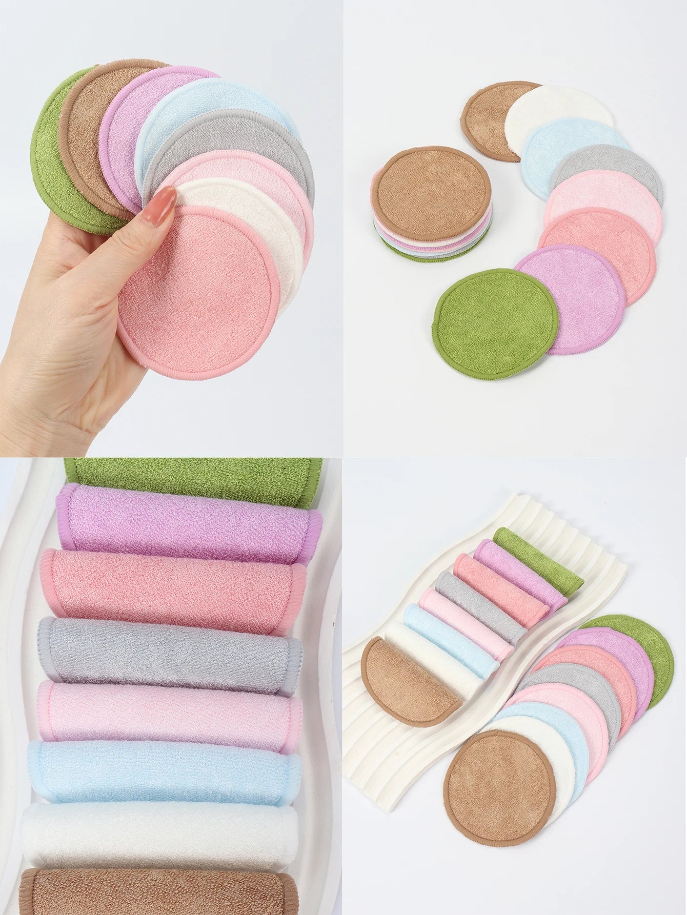 Reusable Makeup Remover Pads - Eco Friendly Set
