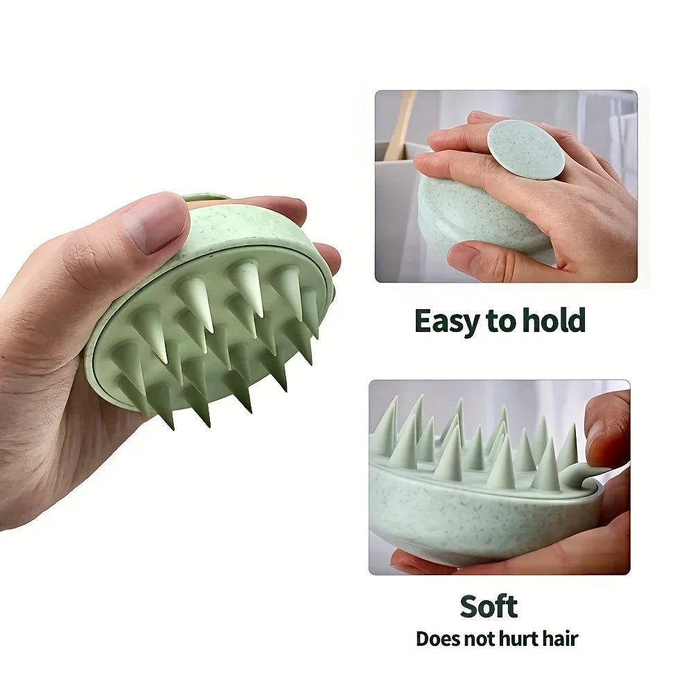 Silicone Body & Shampoo Massage Brush