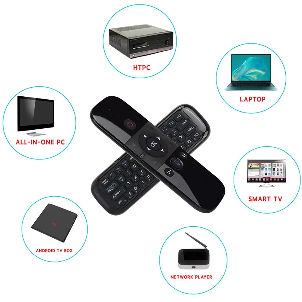 Wireless Mini Keyboard & Voice Remote