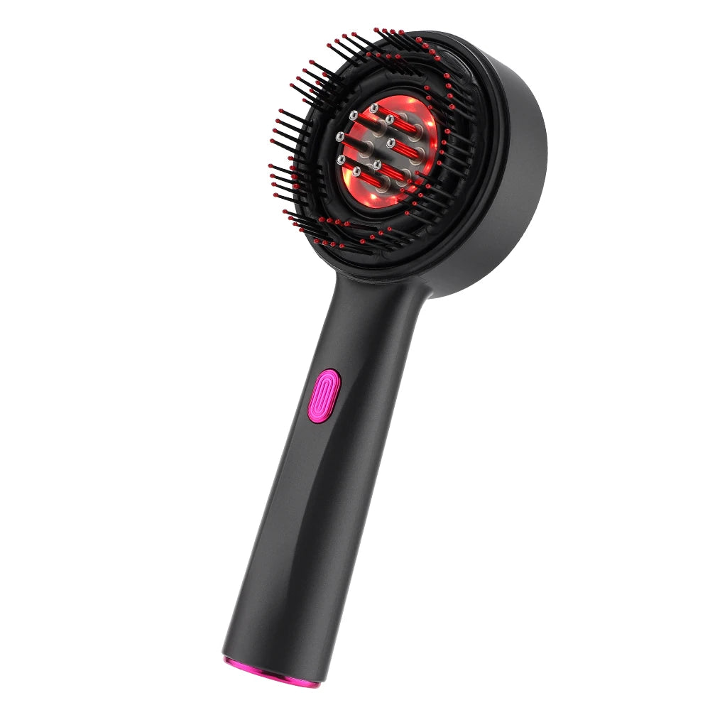 3-in-1 Electric Scalp Massager with Red Light