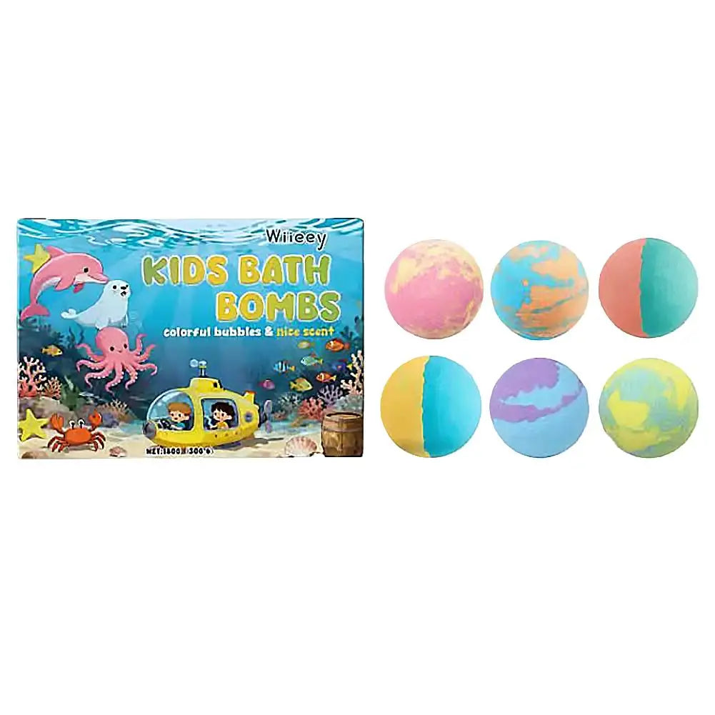 Kids Colourful Bath Bomb Gift Set