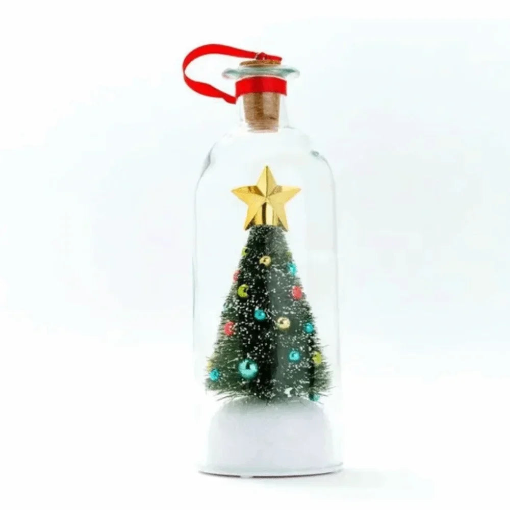 Recordable Christmas Voice Message Keepsake Bottle