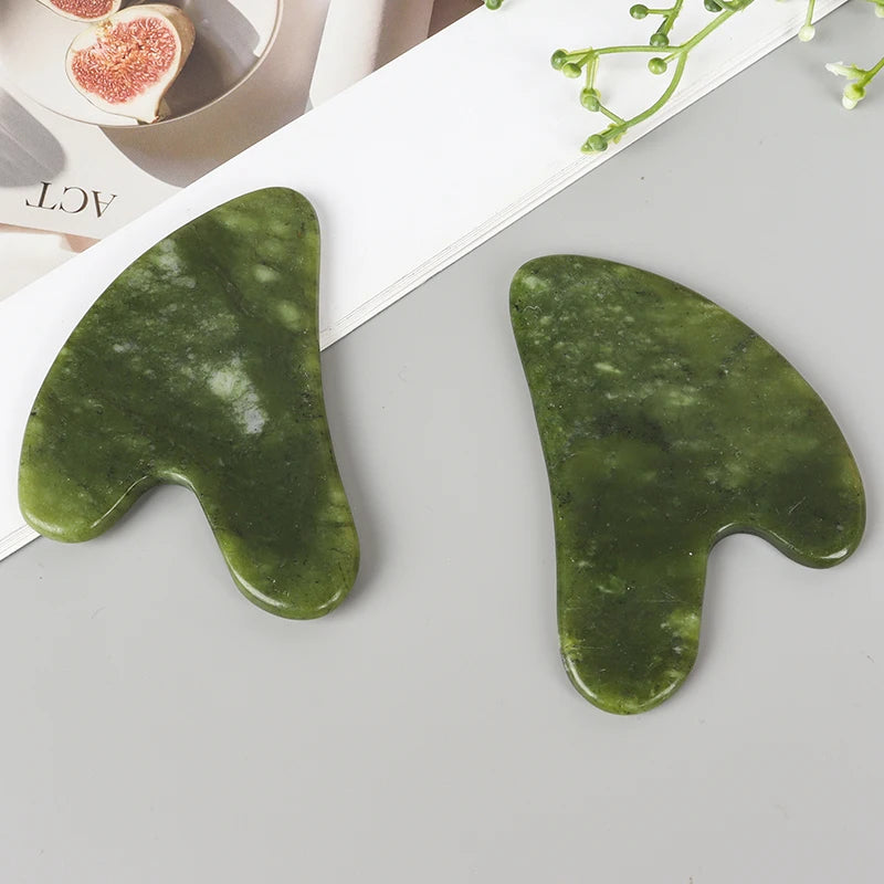 Helu Jade Gua Sha Facial Massage Tool