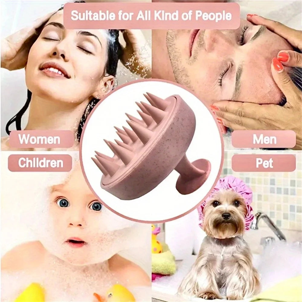 Silicone Body & Shampoo Massage Brush